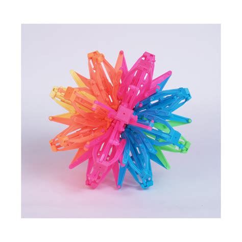 hoberman expanding mini sphere toy.